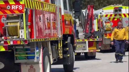 NSW RFS 110-strong strike team deploys to Victoria