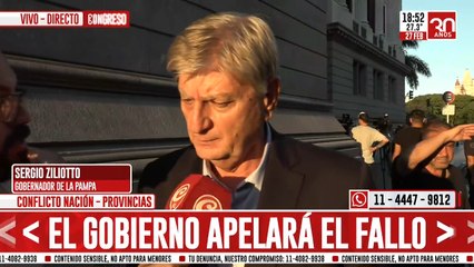 Sergio Ziliotto: "Está funcionando la división de poderes"