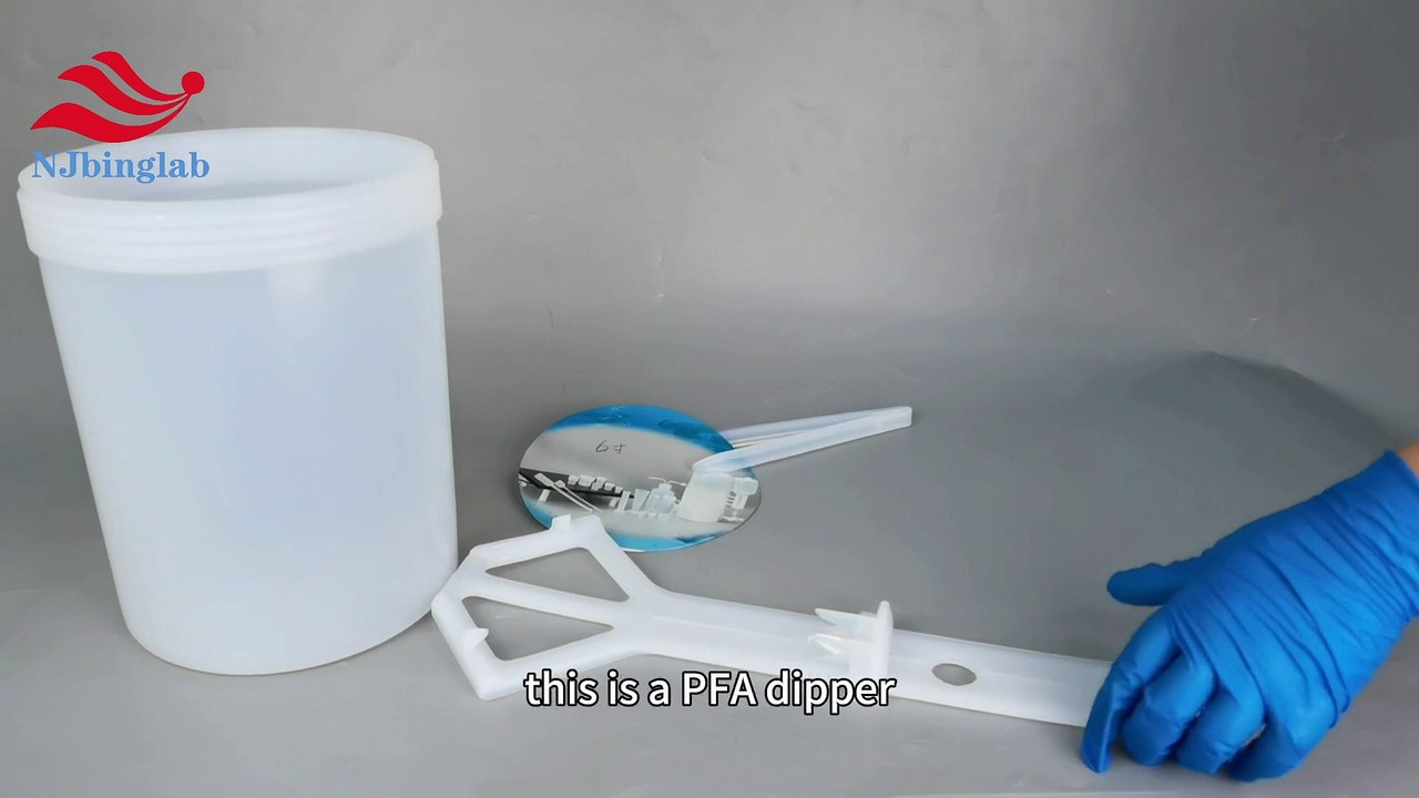 PFA dipper, Used in the semiconductor industry, with almost no metal ion precipitation