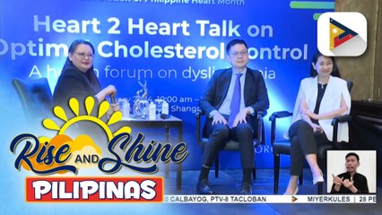 Isang media forum ang inorganisa ng isang health care company na may titulong "Heart 2 Heart Talk"