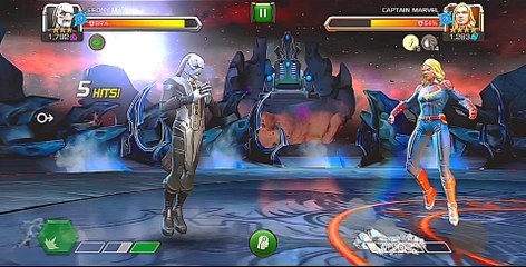Ebony maw  captain marvel Fighting video 