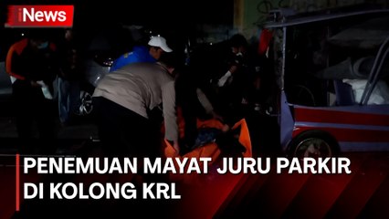 Geger! Warga Temukan Mayat Juru Parkir di Kolong KRL Sawah Besar Jakpus