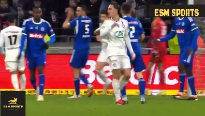 Lyon vs Strasbourg 0-0 Penalties 4-3 Highlights & All Goals French Cup Quarter Final 2024