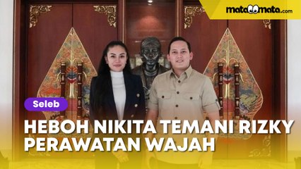 Makin Lengket, Genggaman Tangan Rizky Irmansyah Saat Ditemani Perawatan Wajah Oleh Nikita Mirzani Jadi Omongan