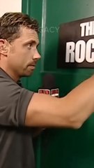 The Rock with Michael Cole