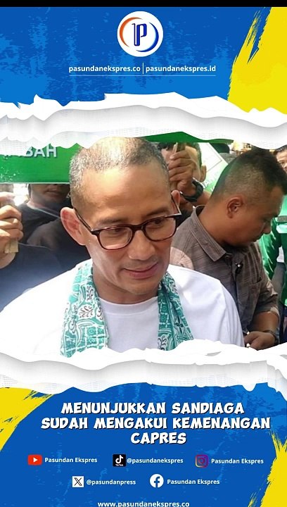 Sandiaga Siap Gabung Pemerintahan Baru, TKN: Akui Kemenangan Prabowo-Gibran