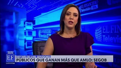 Hay más de 2 mil servidores públicos que ganan más que AMLO