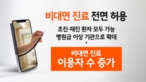 비대면 진료 이용자 증가...중증환자 대응·책임 소재 등 한계 [앵커리포트] / YTN