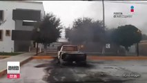 Sicarios incendian ambulancias y patrullas en el municipio de Doctor Coss, Nuevo León