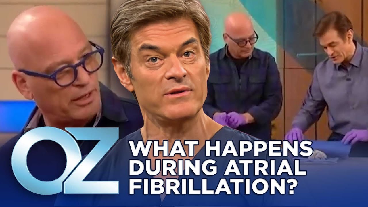 Dr. Oz Teaches Howie Mandel About Atrial Fibrillation | Oz Health