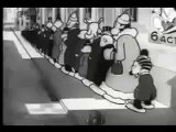 Betty Boop (1931) Silly scandals, animated cartoon character designed by Grim Natwick at the request of Max Fleischer.