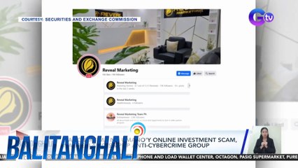 Ilang biktima ng umano'y online investment scam, nagreklamo sa PNP Anti-Cybercrime Group | BT