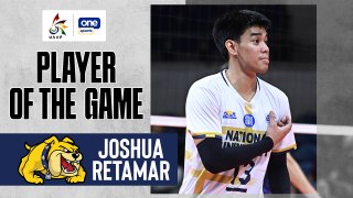 UAAP Player of the Game Highlights: Joshua Retamar orchestrates NU victory over Adamson
