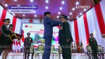 Kata Prabowo usai Terima Kenaikan Pangkat Jadi Jenderal TNI Kehormatan dari Presiden Jokowi