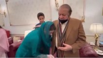 किस धर्म से हो..? CM बनने के बाद मरियम ने पिता नवाज शरीफ के छूए पैर, आशीर्वाद लेने पर PAK में बवाल