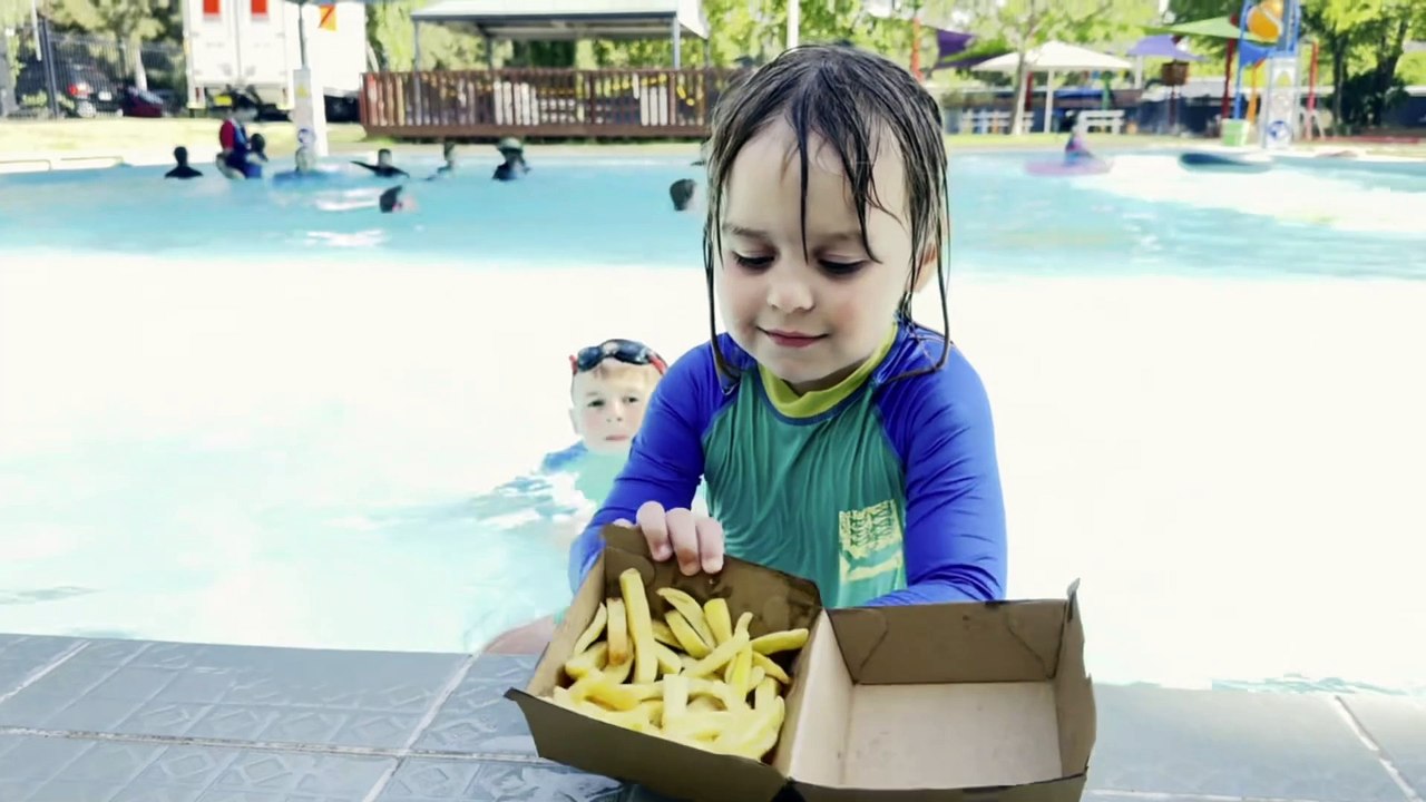 Hot chips are back at the Dickson pool