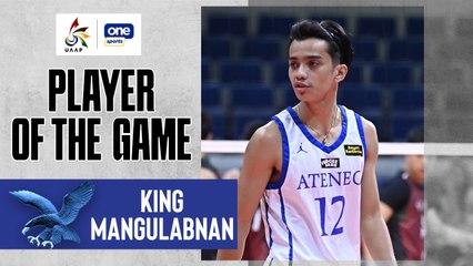 UAAP Player of the Game Highlights: King Mangulabnan leads Ateneo sweep of UP