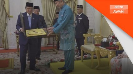 Tun Wan Junaidi terima gelaran Pehin Sri