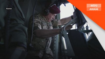 Raja Abdullah sertai pasukan bantuan dari udara di Gaza