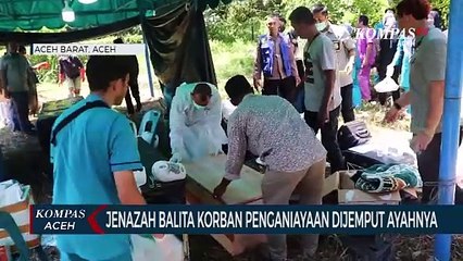 Jenazah Balita Korban Penganiayaan Dijemput Ayahnya