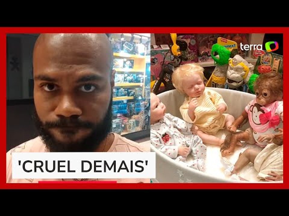 Professor denuncia racismo em vitrine de loja de brinquedos no RJ