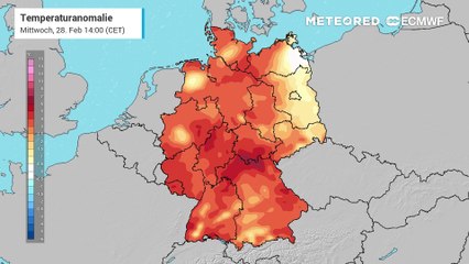 Die letzten beiden Februartage bleiben in Deutschland extrem mild!