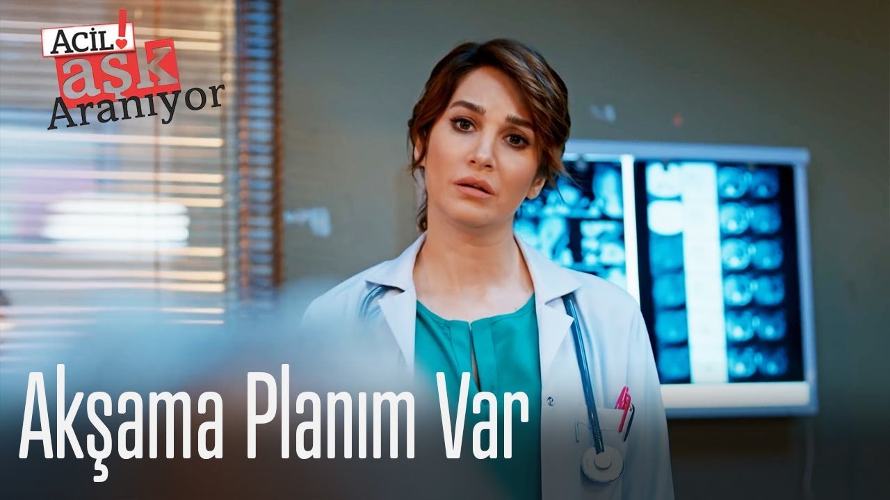 Akşama planım var