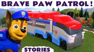 Paw Patrol Paw Patroller Stop Motion Toy Stories for Kids and Children