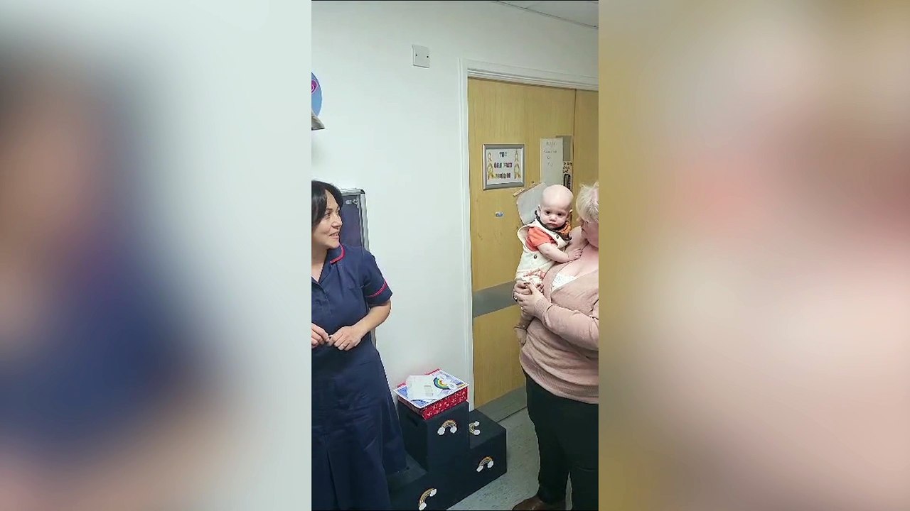 Mum detected son's rare cancer using mobile phone camera