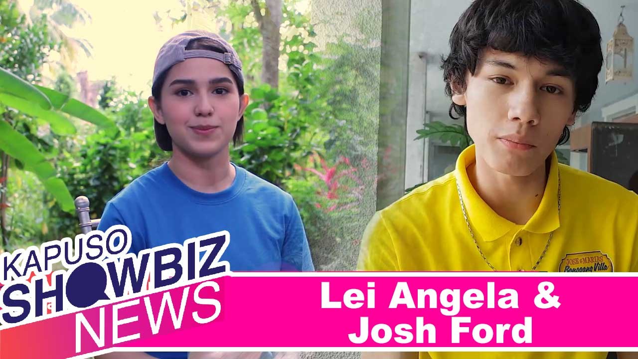 Kapuso Showbiz News: Lei Angela at Josh Ford, ang newest loveteam sa ...