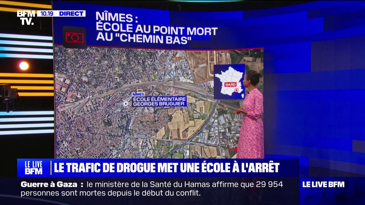 À Nîmes, le trafic de drogue et les fusillades mettent une école à l'arrêt