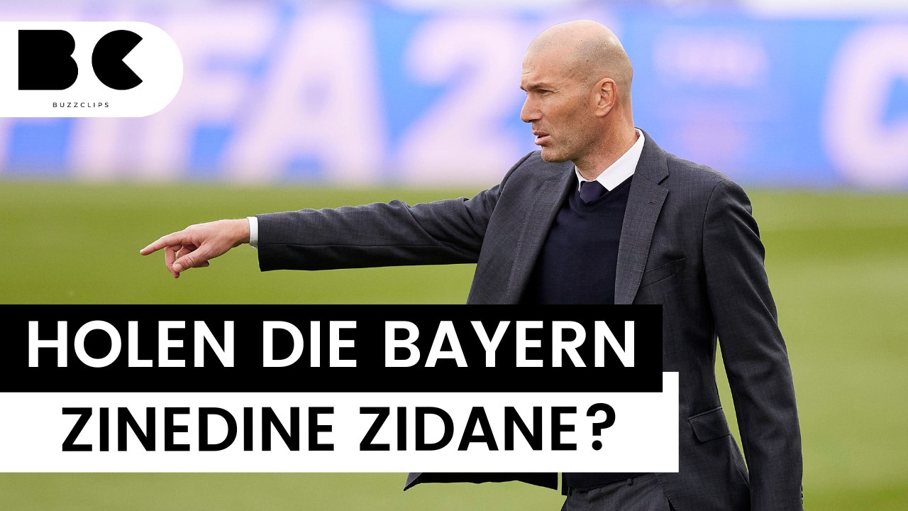 Bei Bayern? Zinedine Zidane kündigt Trainer-Comeback an