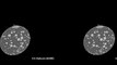 Animação mostra impacto da colisão de um satélite no asteroide Dimorphos