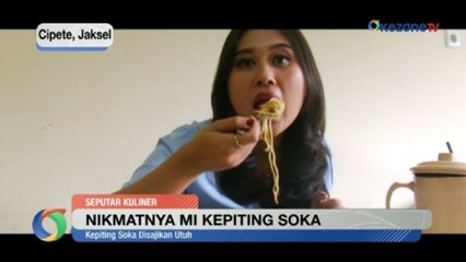 Nikmatnya Mi Kepiting Soka dan Mi Daging Kepiting