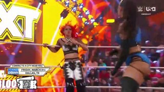 Gigi Dolin vs Jaida Parker - NXT February 27, 2024