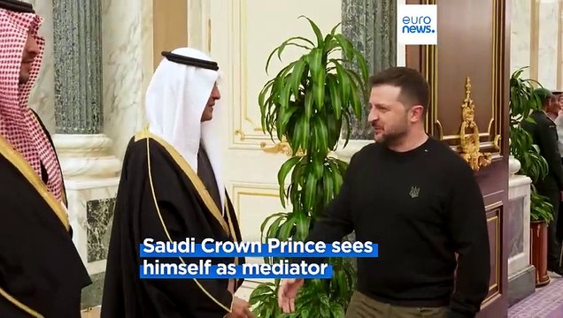 Ukraine seeks more war support from southeast Europe as Zelenskyy visits Saudi Arabia