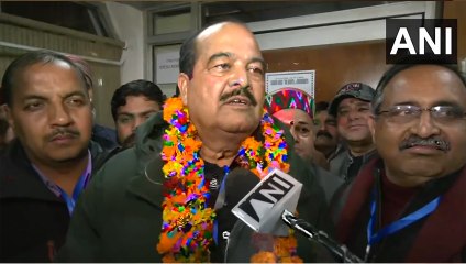 भाजपा नेता हर्ष महाजन ने राज्यसभा चुनाव जीता,हर्ष महाजन ने कहा,ये जीत बीजेपी की जीत है