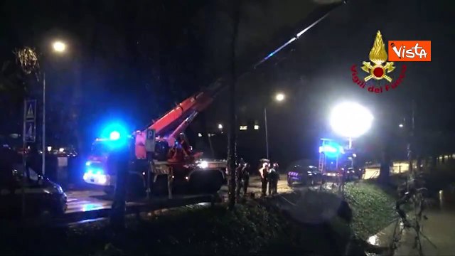 Maltempo, ? allerta rossa in Veneto. Oltre 60 gli interventi dei Vigili del Fuoco