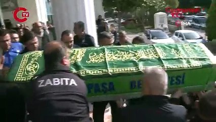 Mesai arkadaşının sırtından bıçaklayarak öldürdüğü zabıta, gözyaşlarıyla uğurlandı