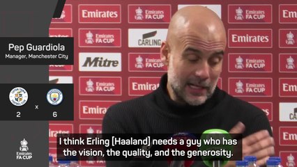 Guardiola praises Haaland-De Bruyne partnership