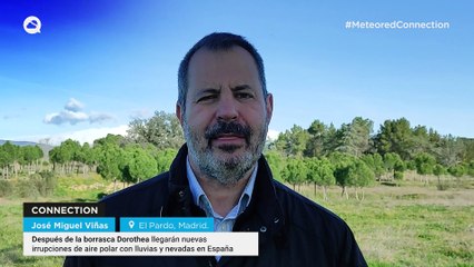 Después de la borrasca Dorothea llegarán nuevas irrupciones de aire polar con lluvias y nevadas en España