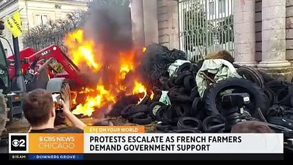 France farmers push for better prices of products, government support