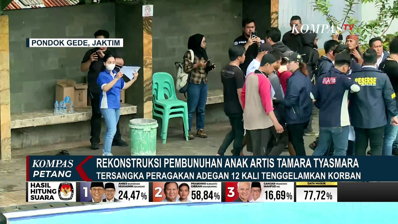 Ikut Rekonstruksi Pembunuhan Dante, Begini Ekspresi Tamara Tyasmara