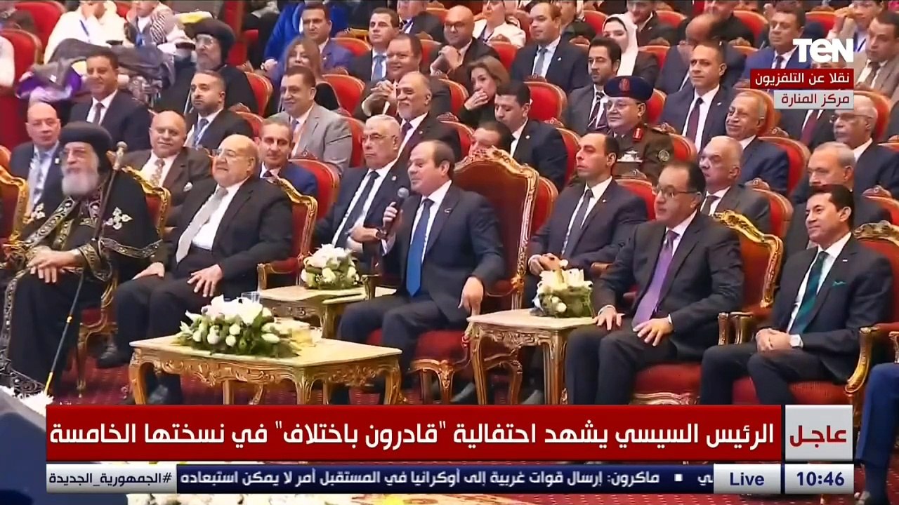 الرئيس السيسي: لو الناس صبرت واشتغلت واعتمدت على ربنا.. ربنا قادر يعمل المستحيل كله