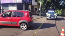 Condutora de Honda Biz morre em grave acidente em cruzamento de Umuarama