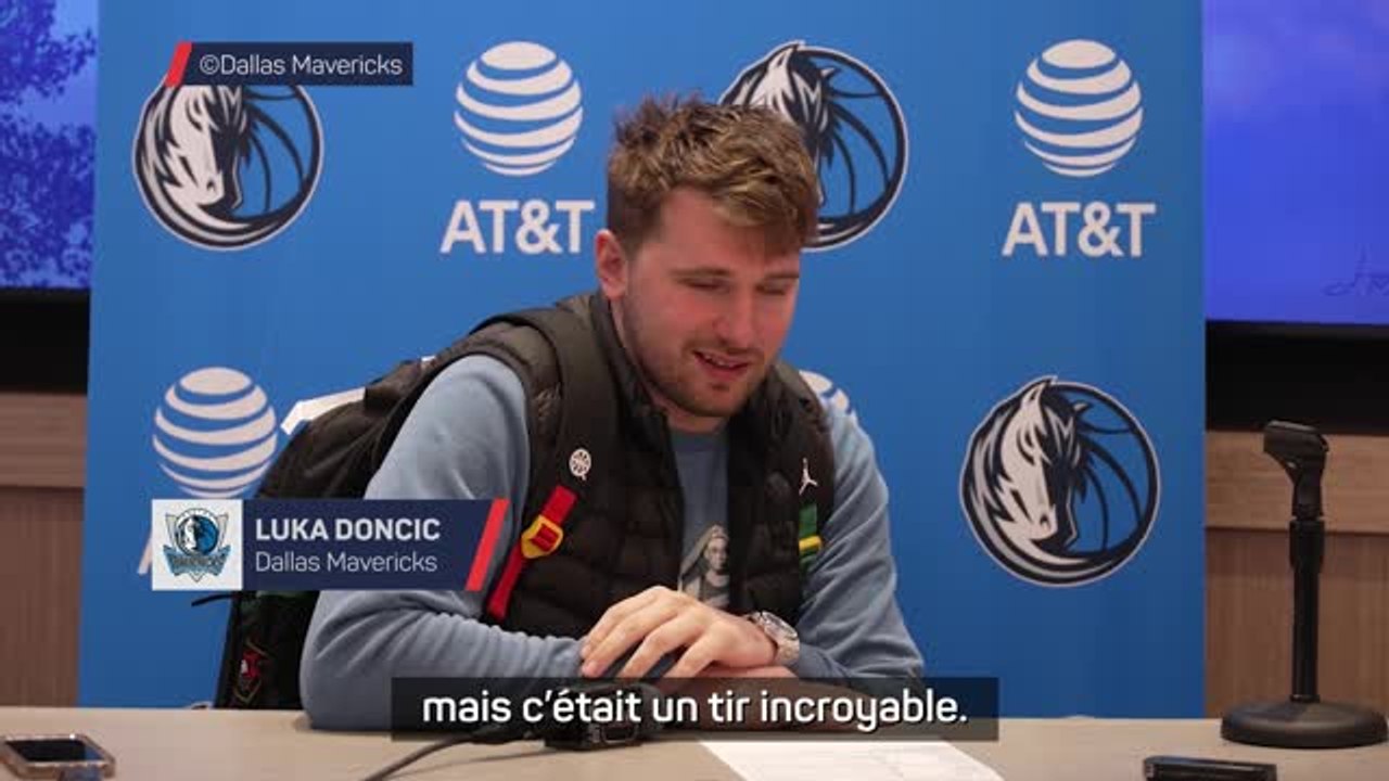 Mavericks - Doncic sur le tir de Strus : "C'était ma faute"