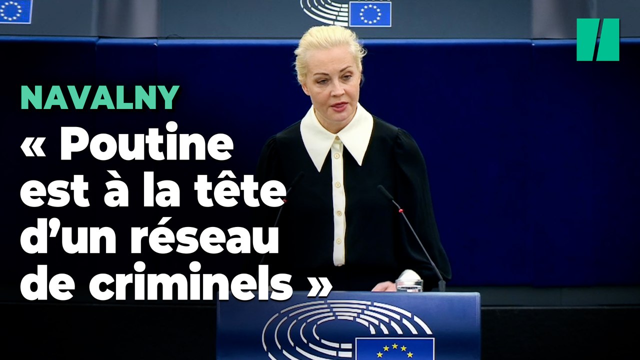 Pour la veuve d’Alexeï Navalny, Vladimir Poutine est « un bandit qui a du sang sur les mains »