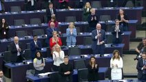 ‘The evil will fall’: Wife of Alexei Navalny receives standing ovation at European Parliament