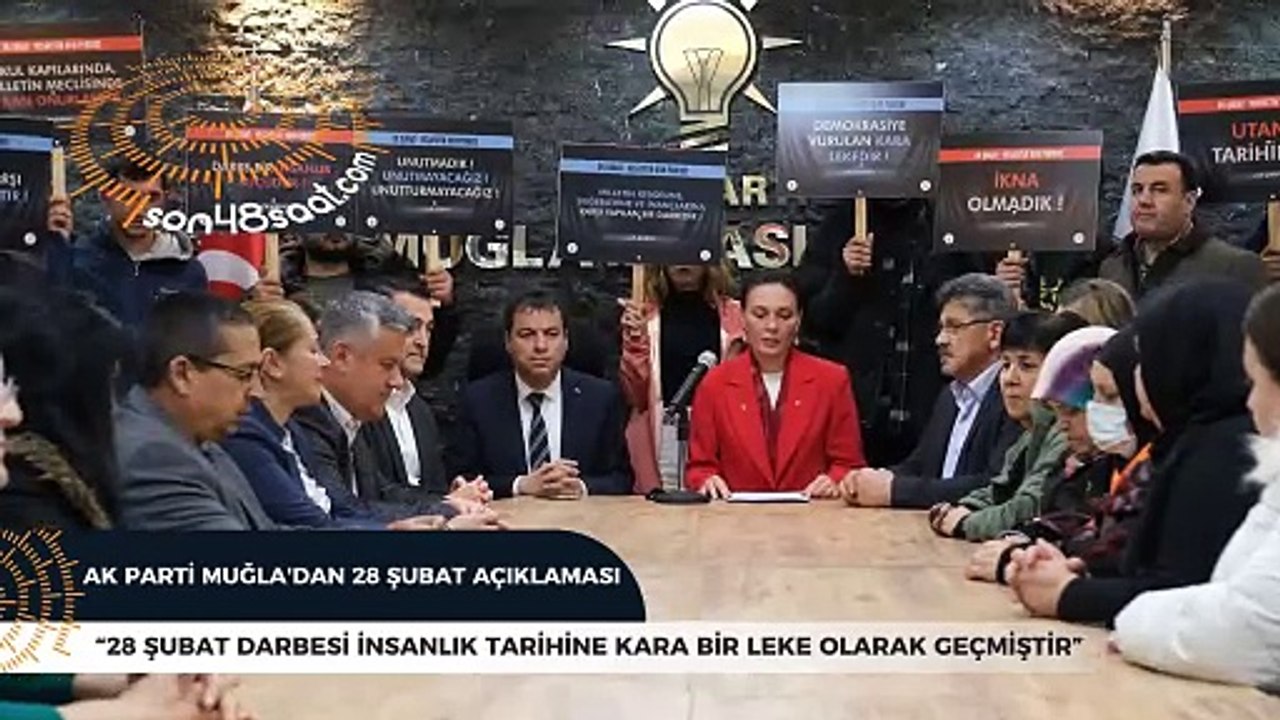 AK Parti Muğla İl Başkanlığından 28 Şubat açıklaması
