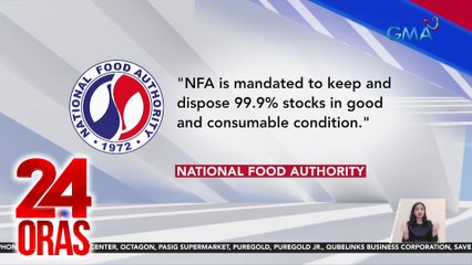 'Di umano awtorisadong pagbebenta ng NFA sa mga bigas sa presyong dehado ang gobyerno, pinaiimbestigahan ng DA | 24 Oras